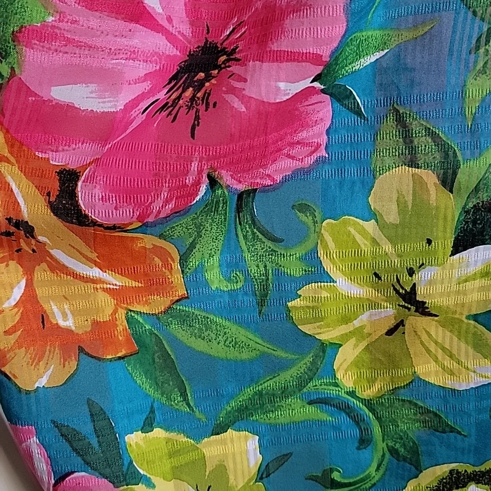 ❄️ ✅️ Colorful Flower Scarf - Picture 3 of 3